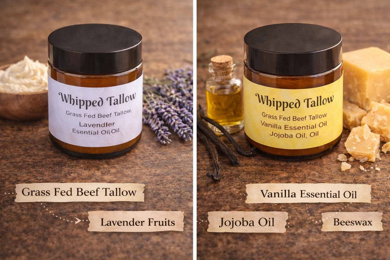 Whipped Tallow Moisturizing Hand Cream